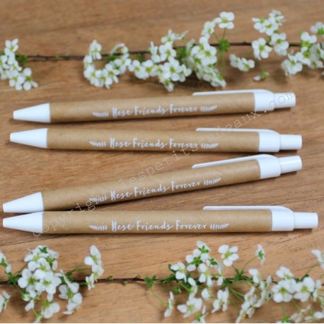 Le stylo écolo "Best Friends Forever"